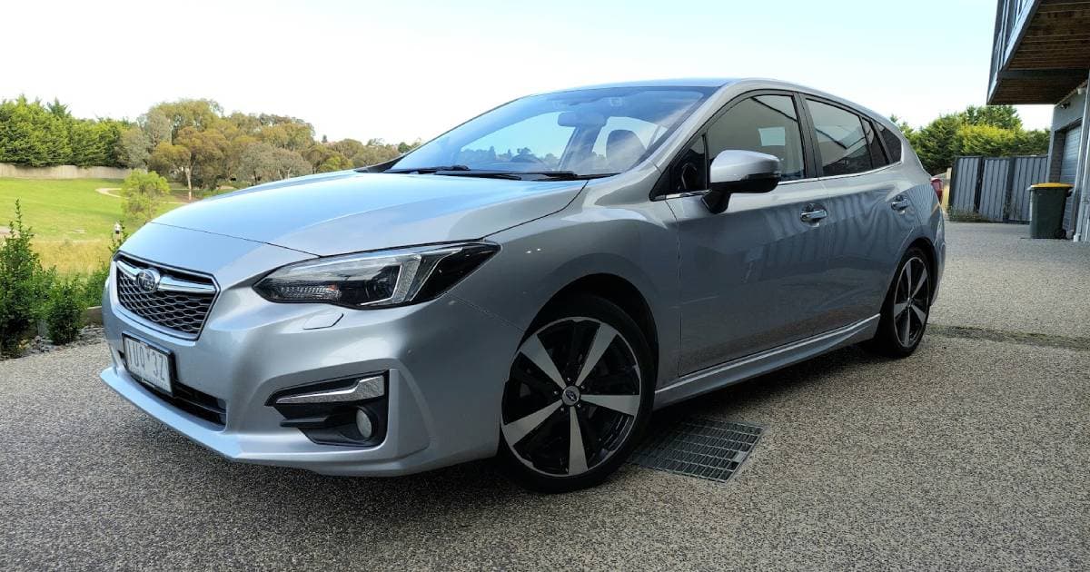 2017 Subaru Impreza 2.0S silver exterior photo